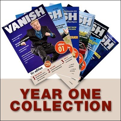 Vanish Magazine Year 1 (Apr 2012 - Mar 2013) by Paul Romhany