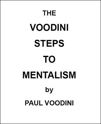 The Voodini Steps to Mentalism by Paul Voodini