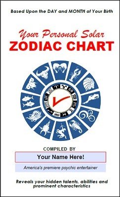 Your Personal Solar Zodiac Chart Pitch Book Kit by B. W. McCarron