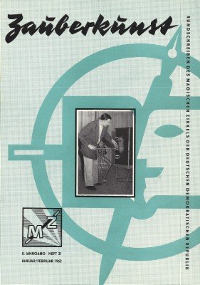Zauberkunst 08. Jahrgang (1962) by Zauberkunst Verlag