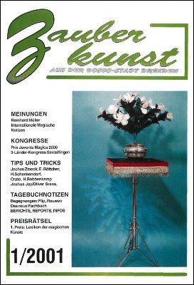 Zauberkunst 47. Jahrgang (2001) by Zauberkunst Verlag