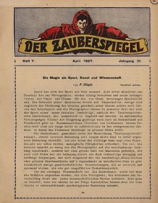 Zauberspiegel 11. Jahrgang (Okt 1926 - Sep 1927) by Friedrich W. Conradi-Horster